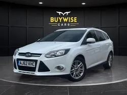 White Used 2013 Ford Focus Titanium Estate | £2,995 (Good price)