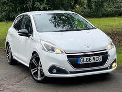 White Used 2016 Peugeot 208 GT-line Hatchback | £4,495 (Fair price)