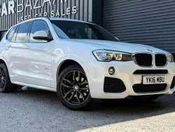 White Used 2016 BMW X3 M Sport SUV | £10,991 (Fair price)