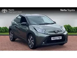 Green Used 2022 Toyota Aygo Hatchback | £12,369 (Fair price)