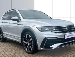 Silver Used 2022 VW Tiguan R-line SUV | £26,303 (Fair price)