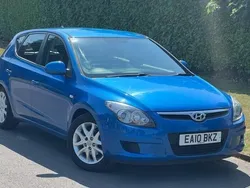 Blue Used 2010 Hyundai i30 Comfort Hatchback | £1,990 (Good price)