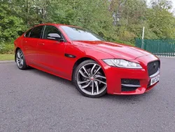 Red Used 2017 Jaguar XF R-Sport Sedan | £11,990 (Fair price)