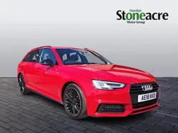 Red Used 2018 Audi A4 Black Edition Estate | £12,995 (A bit pricey)