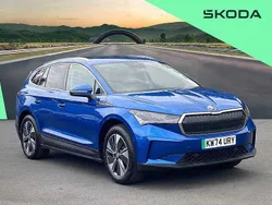 Blue Used 2024 Skoda Enyaq iV SUV | £29,842 (A bit pricey)