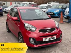 Red Used 2013 Kia Picanto City Hatchback | £2,289 (Good price)