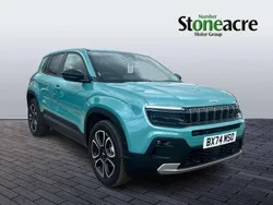 Blue New 2024 Jeep Avenger Summit SUV | £23,495 (Fair price)