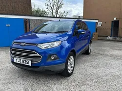 Blue Used 2016 Ford Ecosport Zetec SUV | £5,699 (Good price)