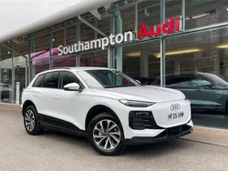 White Used 2025 Audi Q6 e-tron Sport SUV | £59,890 (Good price)