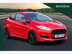 Red Used 2017 Ford Fiesta ST-Line Hatchback | £6,470 (Fair price)