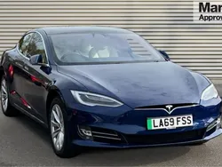 Blue Used 2020 Tesla Model S Performance Sedan | £28,341