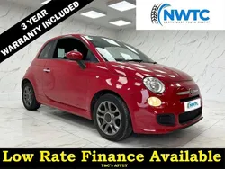 Red Used 2014 Fiat 500 S Hatchback | £3,795 (Fair price)