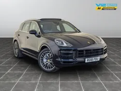 Blue Used 2018 Porsche Cayenne Turbo SUV | £40,995