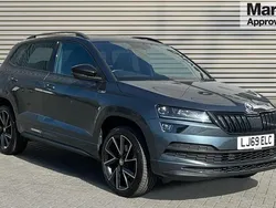 Grey Used 2020 Skoda Karoq SportLine SUV | £20,491 (Fair price)