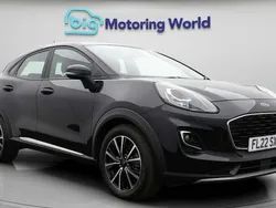 Black Used 2022 Ford Puma Titanium Hatchback | £14,300 (Super price)