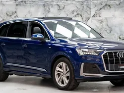 Blue Used 2020 Audi Q7 S-Line SUV | £36,989 (Fair price)