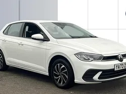 White Used 2023 VW Polo Life Hatchback | £16,429 (Fair price)
