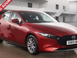 Red Used 2020 Mazda 3 Hatchback | £13,600 (Good price)