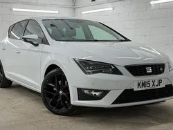 White Used 2015 Seat Leon FR Hatchback | £9,295 (Fair price)