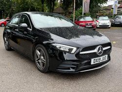 Black Used 2019 Mercedes A180 AMG Line Premium Hatchback | £15,995 (Fair price)