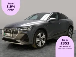 Grey Used 2022 Audi e-tron S-Line SUV | £24,431 (Fair price)