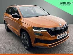 Phoenix orange metallic Used 2024 Skoda Karoq SportLine SUV | £25,295 (Good price)