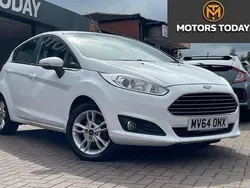 White Used 2014 Ford Fiesta Zetec Hatchback | £4,990 (Fair price)