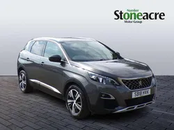 Grey Used 2018 Peugeot 3008 GT-line SUV | £12,495 (Fair price)