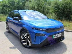 Race blue metallic Used 2025 Skoda Elroq SportLine SUV | £34,700