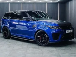 Blue Used 2019 Land Rover Range Rover Sport SVR SUV | £45,990 (Fair price)