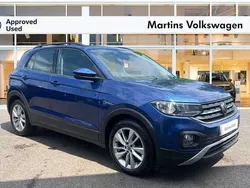 Blue Used 2022 VW T-Cross SE SUV | £16,680 (Fair price)