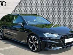Black Used 2023 Audi A4 Black Edition Estate | £30,779 (Expensive)