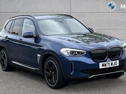 Phytonic blue metallic paint Used 2021 BMW iX3 Shadowline SUV | £24,586 (A bit pricey)