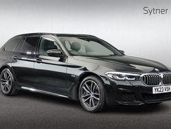 Black Used 2023 BMW 530e M Sport Estate | £30,500 (Fair price)
