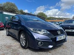 Blue Used 2015 Honda Civic SR Hatchback | £4,995 (Fair price)