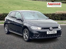 Black Used 2021 VW Polo R-line Hatchback | £14,755 (Fair price)