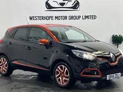 Black/orange Used 2015 Renault Captur Dynamique SUV | £6,800 (Fair price)
