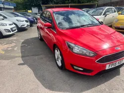 Red Used 2015 Ford Focus Zetec Hatchback | £4,599 (Good price)