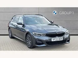 Grey Used 2022 BMW 320e M Sport Estate | £26,250 (Good price)