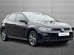 Black Used 2022 VW Polo R-line Hatchback | £17,090 (Fair price)