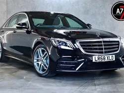 Black Used 2018 Mercedes S350 AMG line Sedan | £26,990 (Super price)