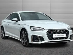 Glacier white Used 2021 Audi A5 Comfort Coupe | £31,350 (Super price)