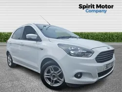White Used 2017 Ford Ka Zetec Hatchback | £7,295 (Fair price)
