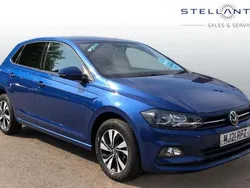 Blue Used 2021 VW Polo Match Hatchback | £14,401 (Good price)