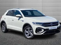 Ascot grey Used 2025 VW T-Roc R-line SUV | £31,495 (Expensive)
