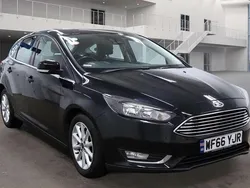 Black Used 2016 Ford Focus Titanium Hatchback | £6,299 (Fair price)