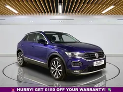 Blue Used 2018 VW T-Roc SEL SUV | £10,399 (Fair price)