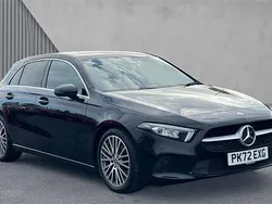 Black Used 2022 Mercedes A180 Executive Hatchback | £18,795 (Fair price)