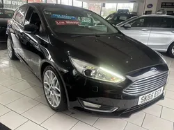 Black Used 2015 Ford Focus Titanium X Hatchback | £8,495 (Fair price)