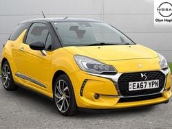 Yellow Used 2017 DS Automobiles DS3 Prestige Hatchback | £7,995 (Fair price)